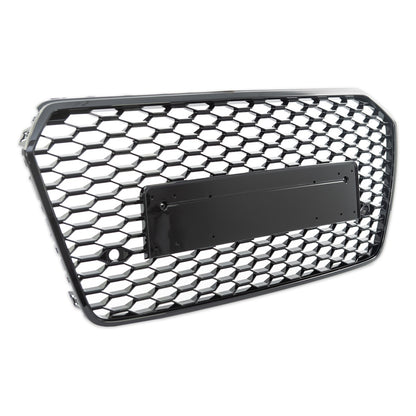 Sportgrill Hochglanz Schwarz passend für Audi A7 4G Sportback 2015-2018