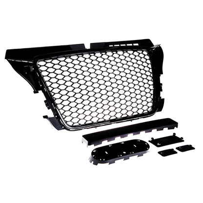 Sport Kühlergrill Gloss Black W/O PDC AUDI A3 (8P) 2008-2012 Modell