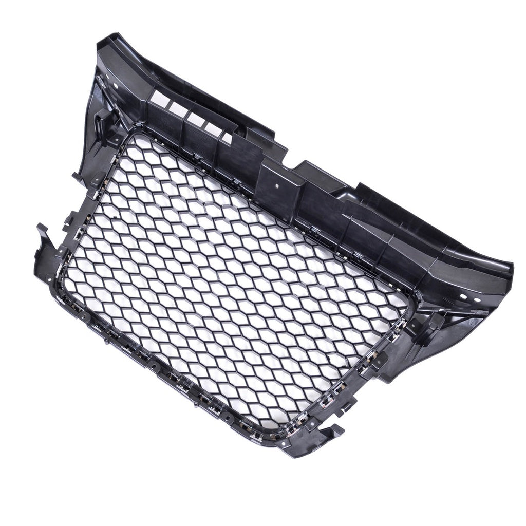 Sport Kühlergrill Chrom-Schwarz passend für AUDI A3 Sportback Hatchback Cabrio Facelift 2008-2012 RS Style W/O PDC