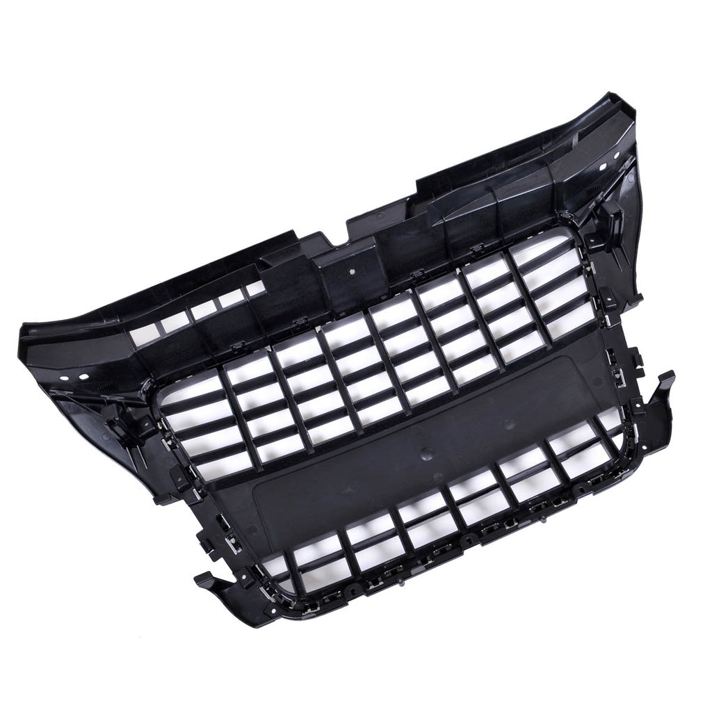 Sport Kühlergrill Chrom Schwarz für AUDI A3 8P Sportback Hatchback Cabrio Facelift 2008-2012 Ohne PDC