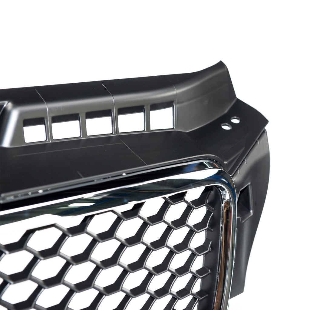 Kühlergrill Chrom-Schwarz passend für AUDI A3 8P Facelift 2008-2012 GRIAU0127