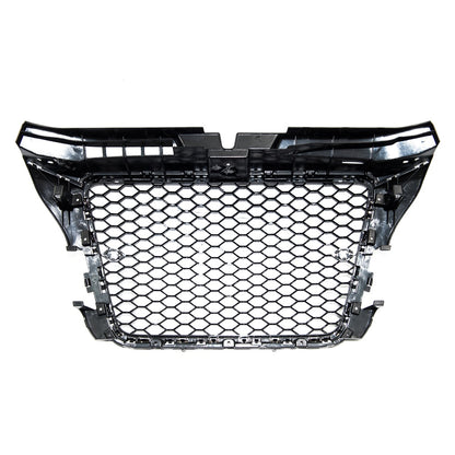 Kühlergrill Chrom-Schwarz passend für AUDI A3 8P Facelift 2008-2012 GRIAU0127