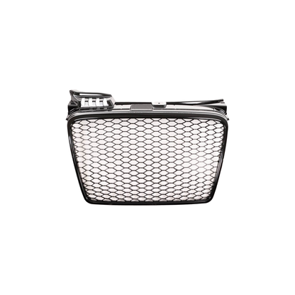 Kühlergrill Hochglanz Schwarz ohne PDC passend für Audi A4 B7 8E 2004-2008