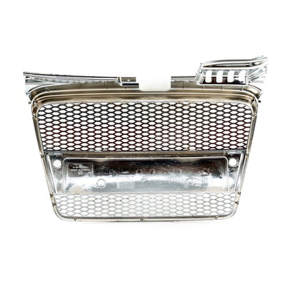 Sport Kühlergrill Chrom & Schwarz für AUDI A4 B7 Limousine Avant 2004-2008 mit PDC RS Style