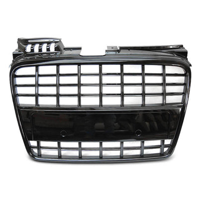 Kühlergrill Hochglanz Schwarz passend für Audi A4 B7 2004-2008