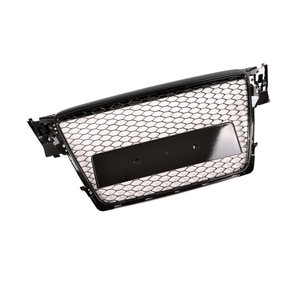 Kühlergrill Glanz Schwarz AUDI A4 B8 8K Limousine Avant Vor-Facelift 2008-2012 ABS Kunststoff