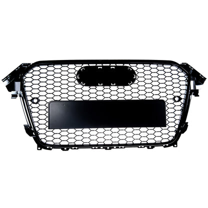 Frontgrill Hochglanz Schwarz passend für Audi A4 B8 8K Facelift 2013-2016