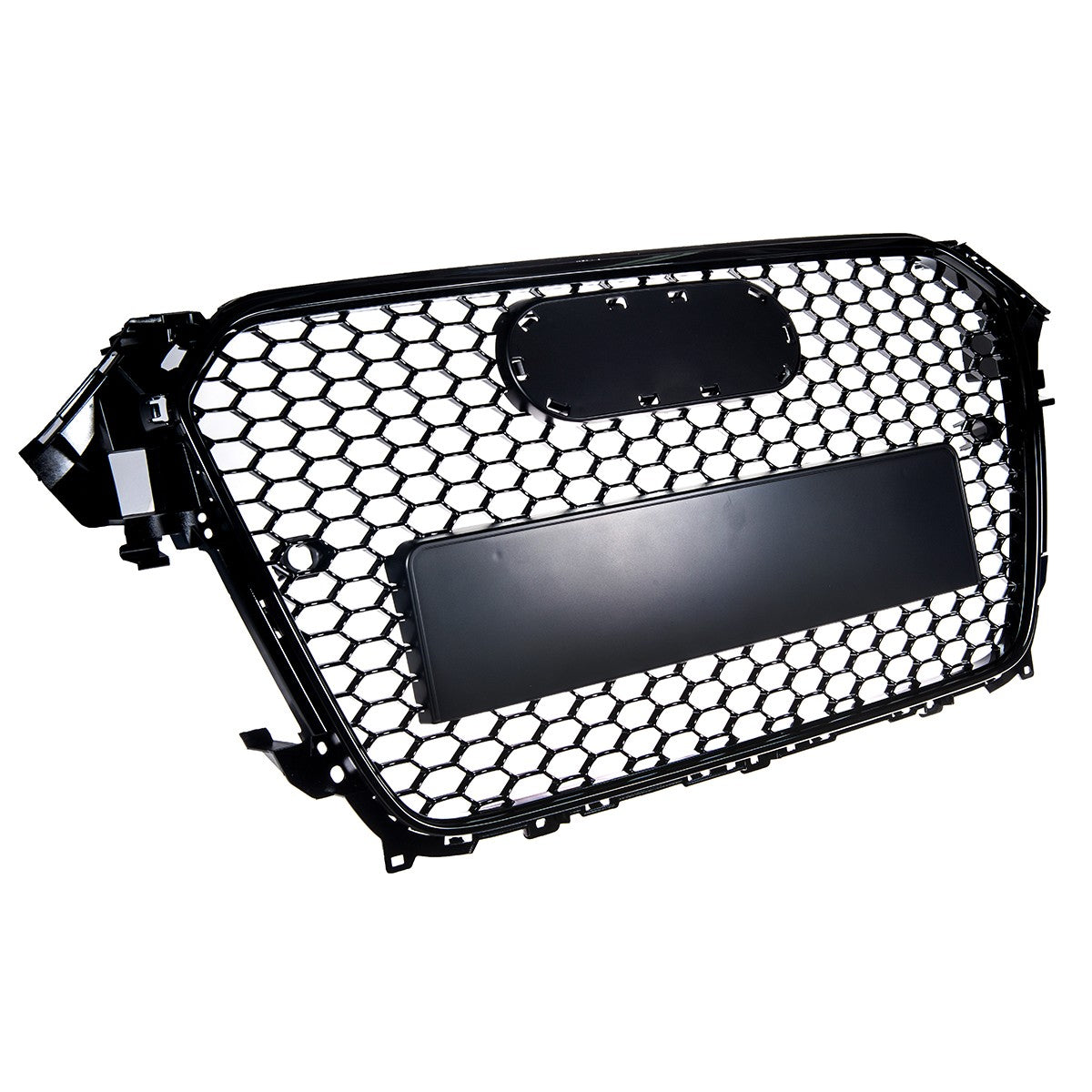 Frontgrill Hochglanz Schwarz passend für Audi A4 B8 8K Facelift 2013-2016