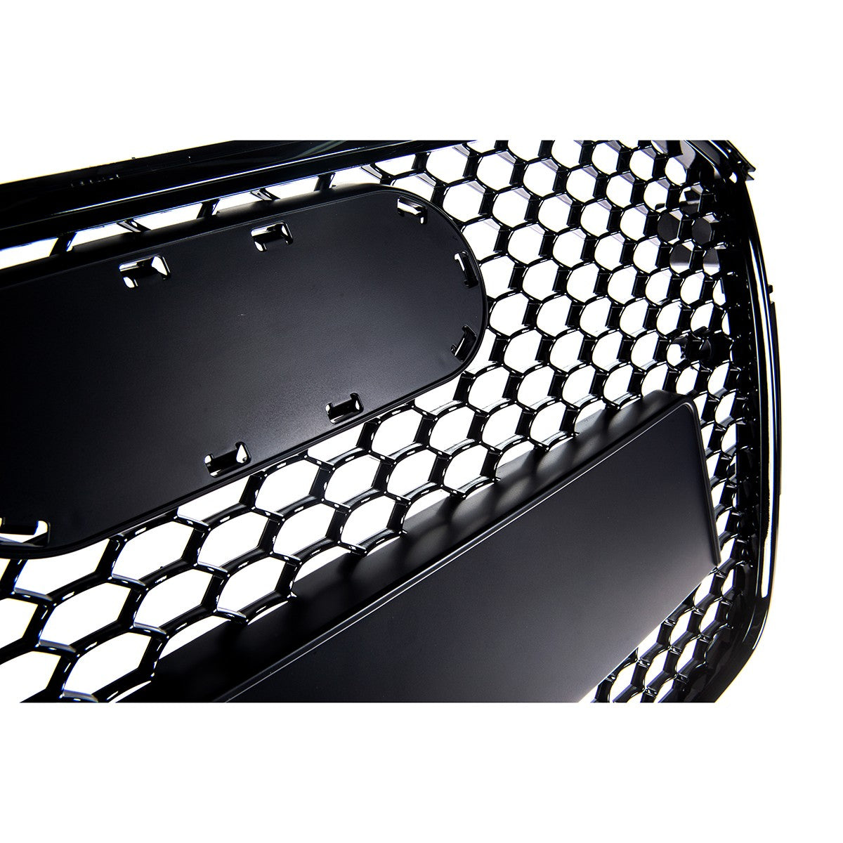 Frontgrill Hochglanz Schwarz passend für Audi A4 B8 8K Facelift 2013-2016