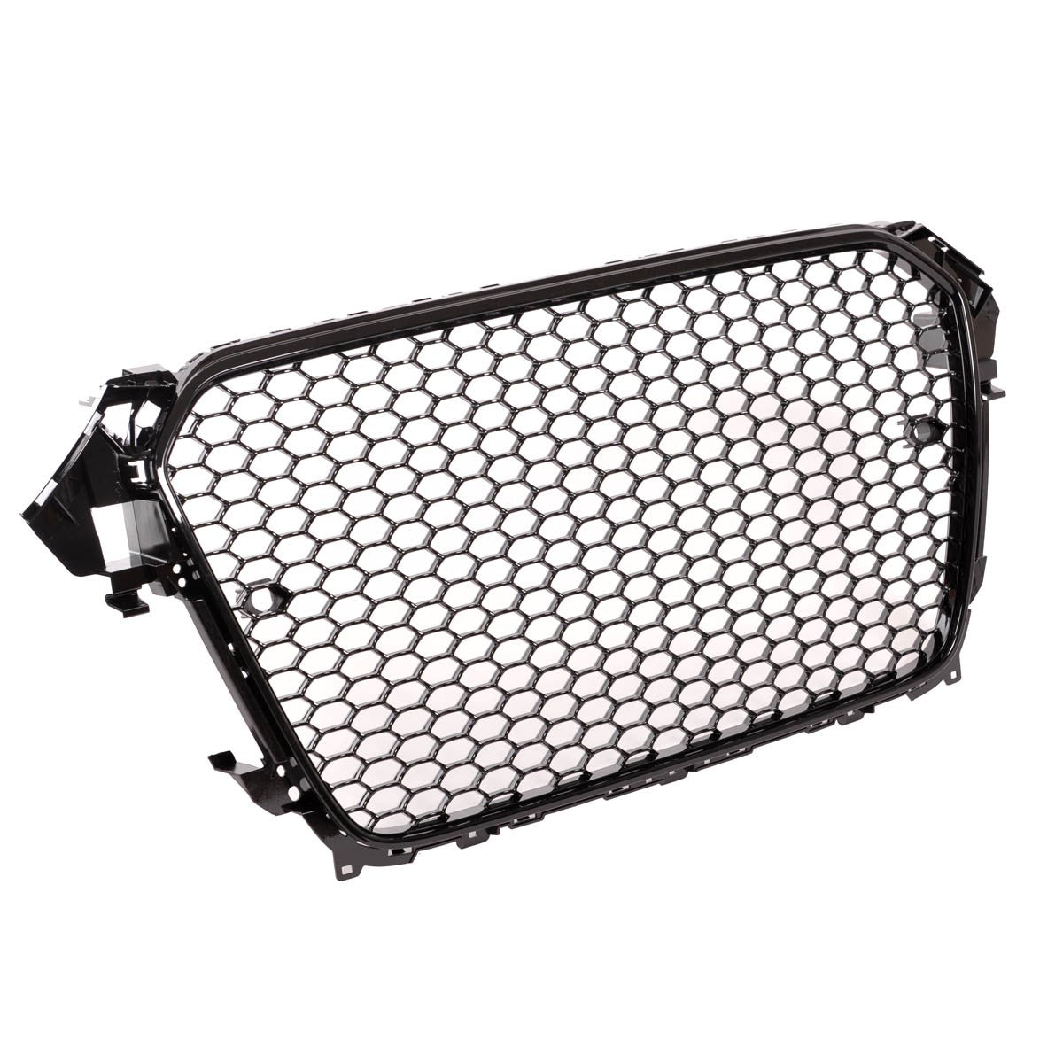 Frontgrill Hochglanz Schwarz passend für Audi A4 B8 8K Facelift 2013-2016