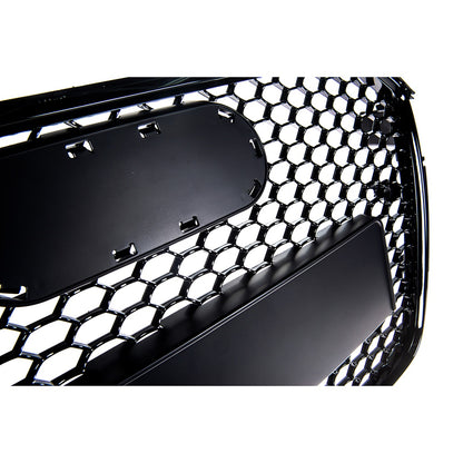 Kühlergrill Gloss Black für AUDI A4 B8 8K Sedan Avant Facelift 2013-2016