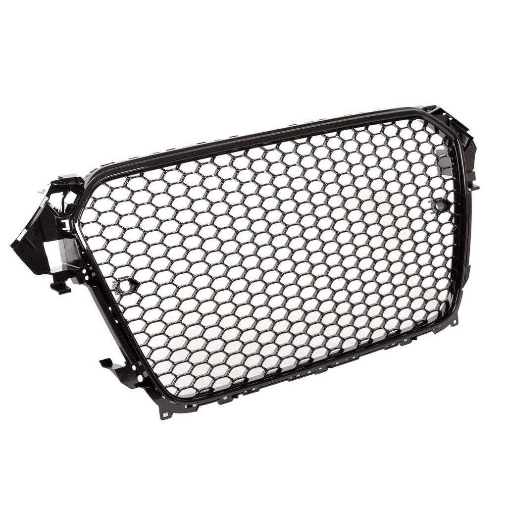 Kühlergrill Gloss Black für AUDI A4 B8 8K Sedan Avant Facelift 2013-2016