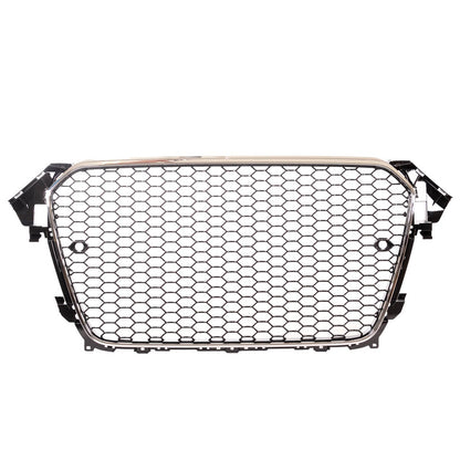 Kühlergrill Chrom Schwarz für AUDI A4 B8 Limousine Avant Facelift 2013-2016