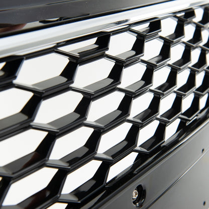 Sport Kühlergrill Silber Matt & Glänzend Schwarz für AUDI TT Coupé Roadster 2006-2014 RS Style