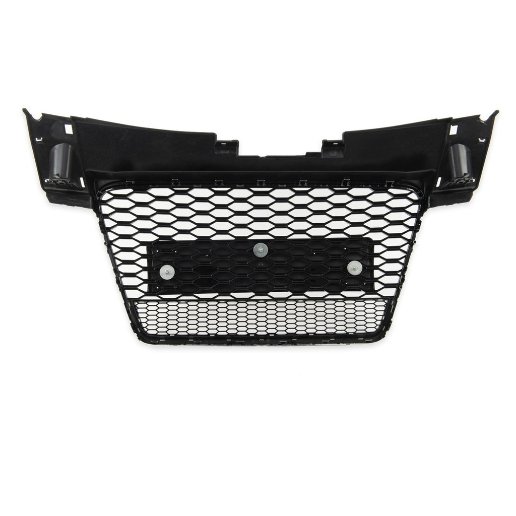 Sport Kühlergrill Silber Matt & Glänzend Schwarz für AUDI TT Coupé Roadster 2006-2014 RS Style