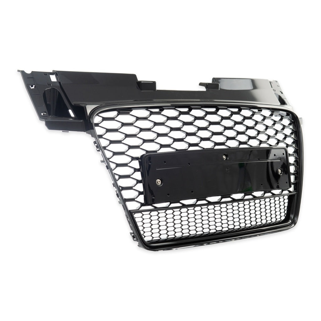 Sport Kühlergrill Gloss Black für AUDI TT 8J Coupe Roadster 2006-2014 RS Style