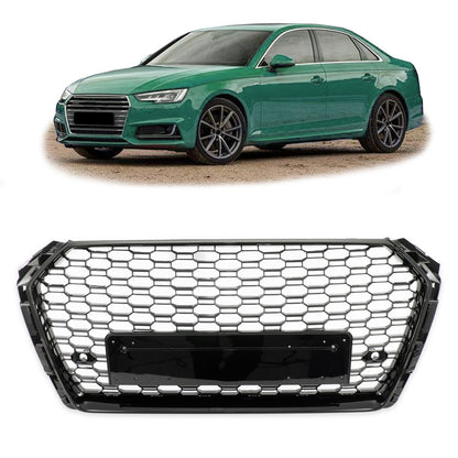 Frontgrill Hochglanz Schwarz passend für Audi A4 B9 8W 2015-2019