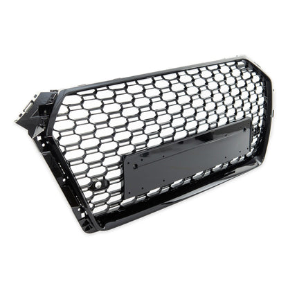 Frontgrill Hochglanz Schwarz passend für Audi A4 B9 8W 2015-2019