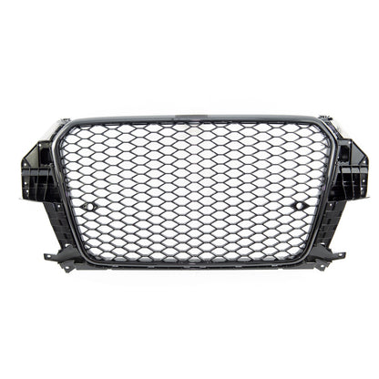 Kühlergrill Hochglanz Schwarz passend für Audi Q3 (8U) 2011-2014
