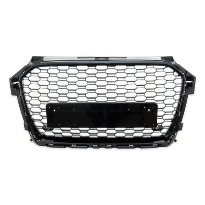 Kühlergrill Hochglanz Schwarz passend für Audi A1 8X Sportback 2015-2018