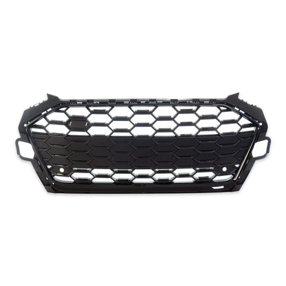 Kühlergrill Matt Schwarz passend für Audi A4 B9 (8W) Facelift 2019-2023