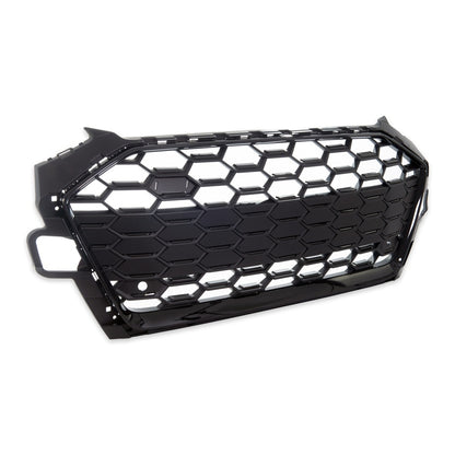 Sport Kühlergrill Schwarz RS Style für AUDI A4 B9 8W Limousine Avant Facelift 2019-2023