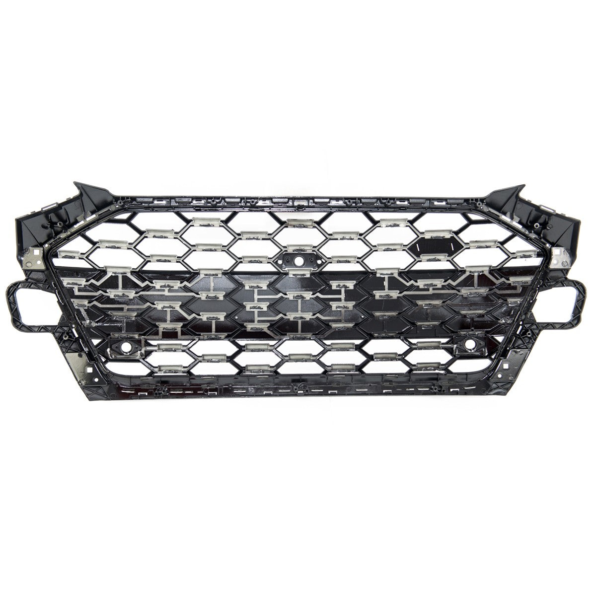 Kühlergrill Silber & Schwarz passend für Audi A4 B9 8W Facelift 2019-2023