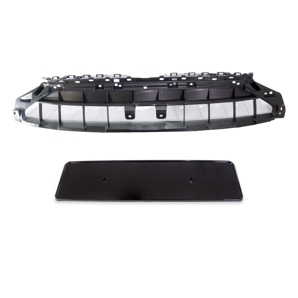 Sport Kühlergrill Glänzend Schwarz mit Kamera für AUDI A4 B9 (8W) Limousine Avant Facelift 2019-2023 RS Style