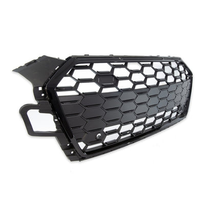 Sport Grill Mattschwarz für AUDI A5 F5 Coupé Sportback Cabrio Facelift 2019-2023 RS Style