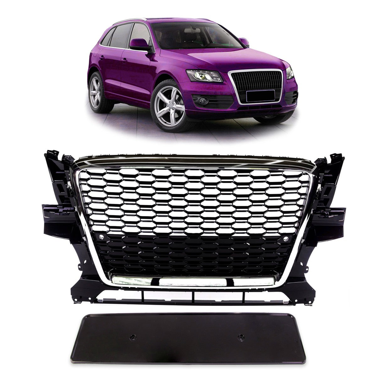 Frontgrill Chrom passend für Audi Q5 8R 2008-2012