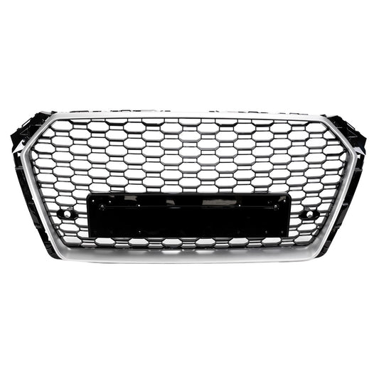 Kühlergrill Silber passend für Audi A4 B9 8W 2015-2019