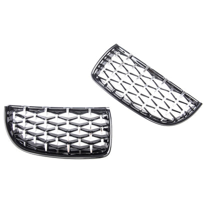 Grill Hochglanz Schwarz & Chrom passend für BMW 3er E90 E91 2005-2008
