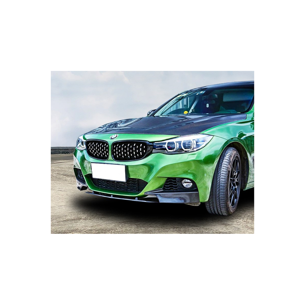Sport Kühlergrill Glänzend Schwarz Chrom BMW 3 F34 Gran Turismo 2013-2020 ABS Kunststoff