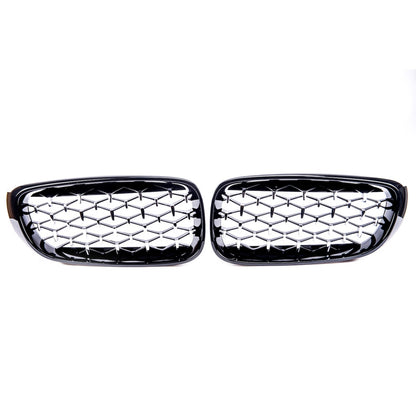 Sport Kühlergrill Glänzend Schwarz Chrom BMW 3 F34 Gran Turismo 2013-2020 ABS Kunststoff