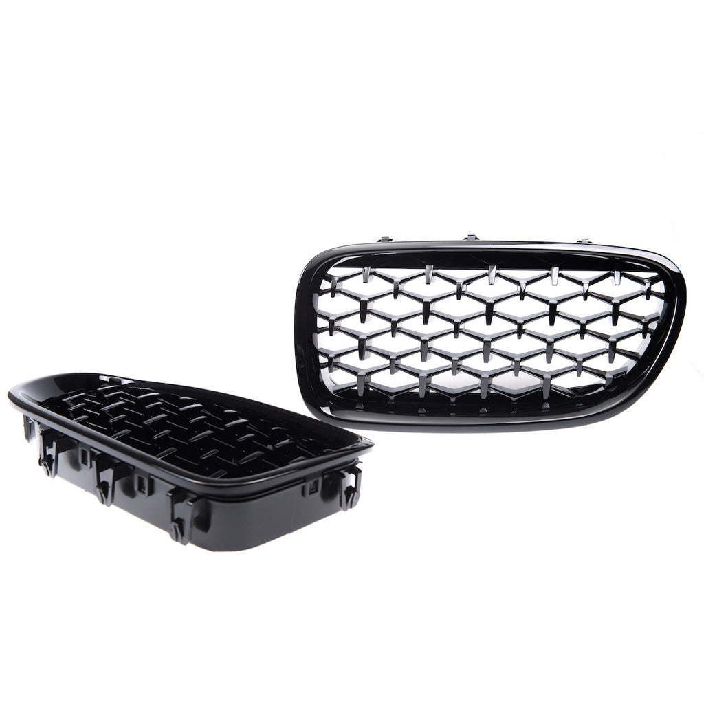 Sport Grill Gloss Black für BMW 5 F10 Limousine F11 Kombi 2010-2018 Modell GRIBM0009