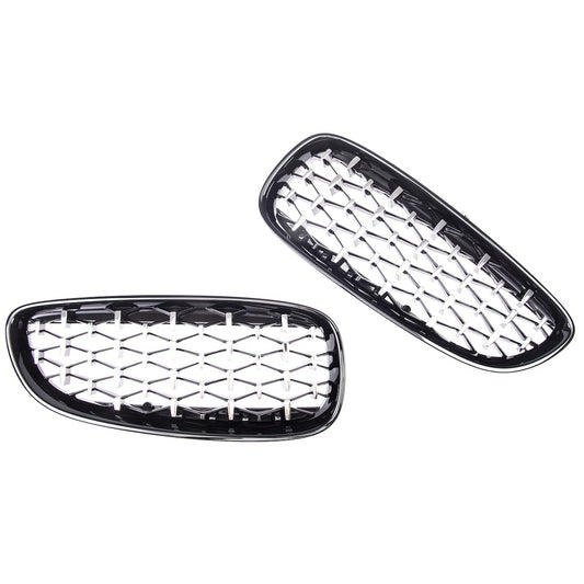 Sport Kühlergrill Glänzend Schwarz Chrom für BMW Z4 E89 Roadster 2009-2016 ABS