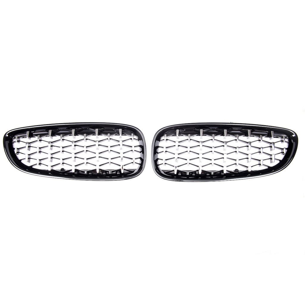 Sport Kühlergrill Glänzend Schwarz Chrom für BMW Z4 E89 Roadster 2009-2016 ABS