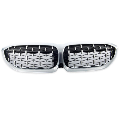 Voll Chrom Front Sportgrill passend für BMW 3er G20 G21 2019-2022