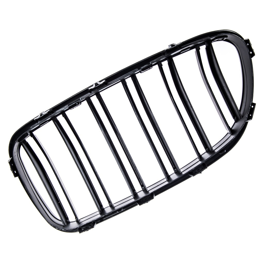 Sport Kühlergrill Dual Line Matt Schwarz BMW 5 Limousine Touring 2010-2018 