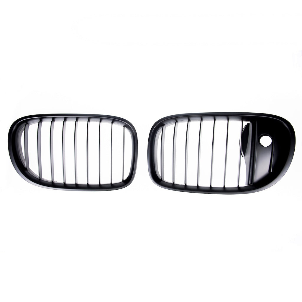 Sport Kühlergrill Mattschwarz mit Kamera BMW 7 F01-F04 2008-2015