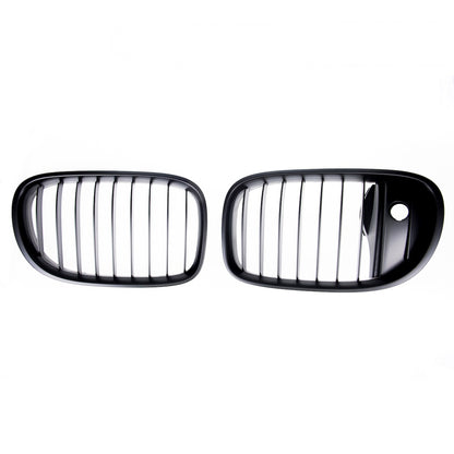 Sport Kühlergrill Mattschwarz mit Kamera BMW 7 F01-F04 2008-2015