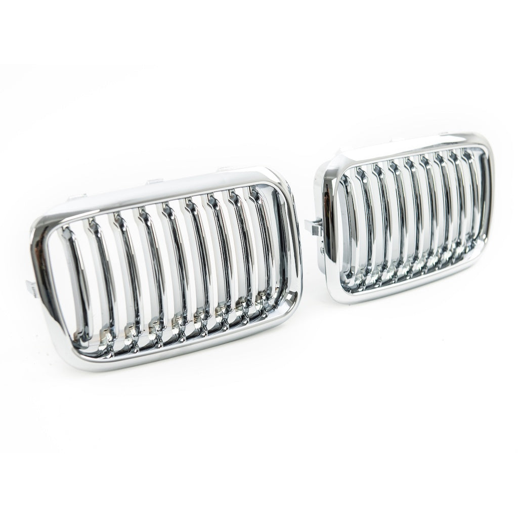 Sport Grill Single Line Vollchrom für BMW 3 E36 Modelle 1991-1996
