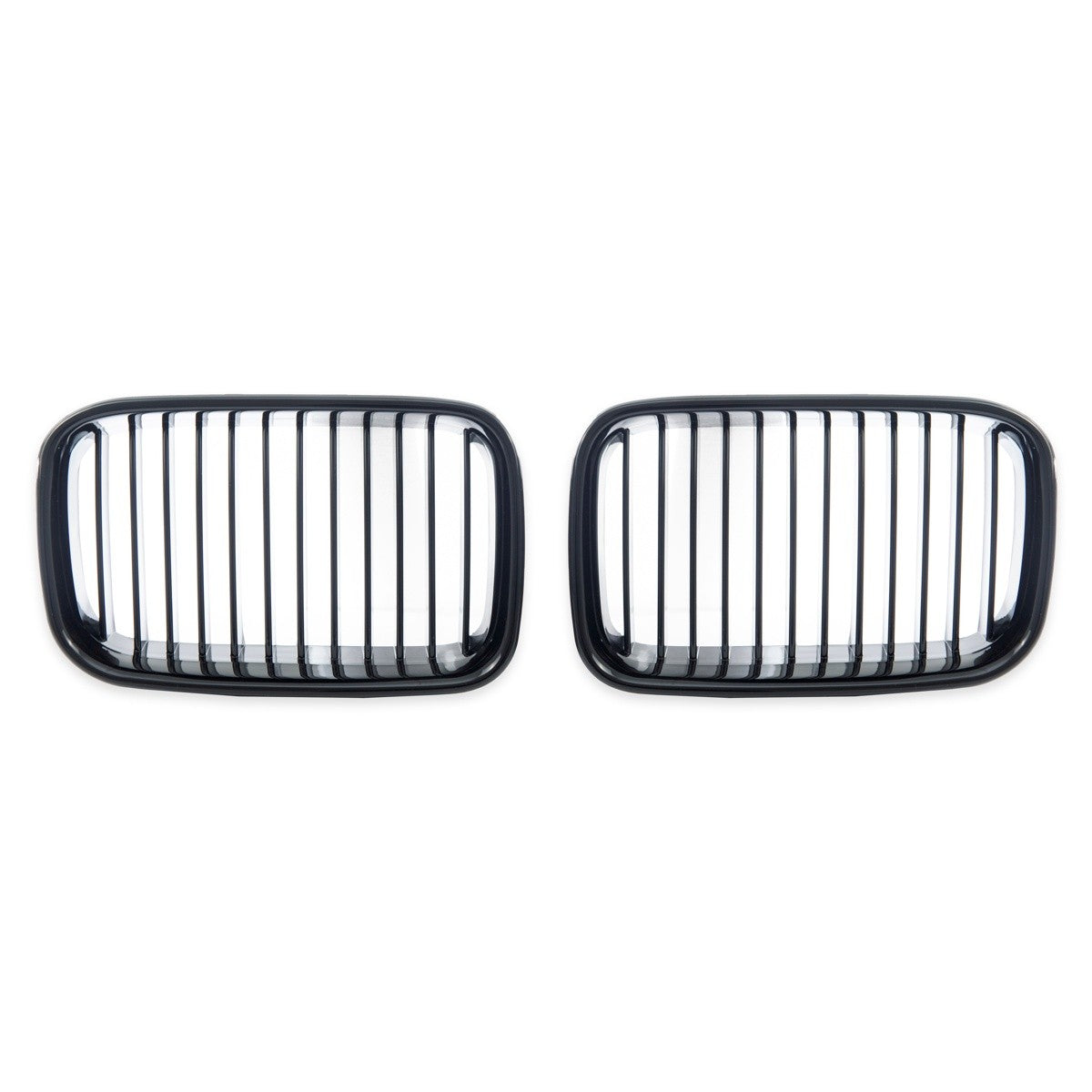 Frontgrill Hochglanz Schwarz passend für BMW 3er E36 1991-1996