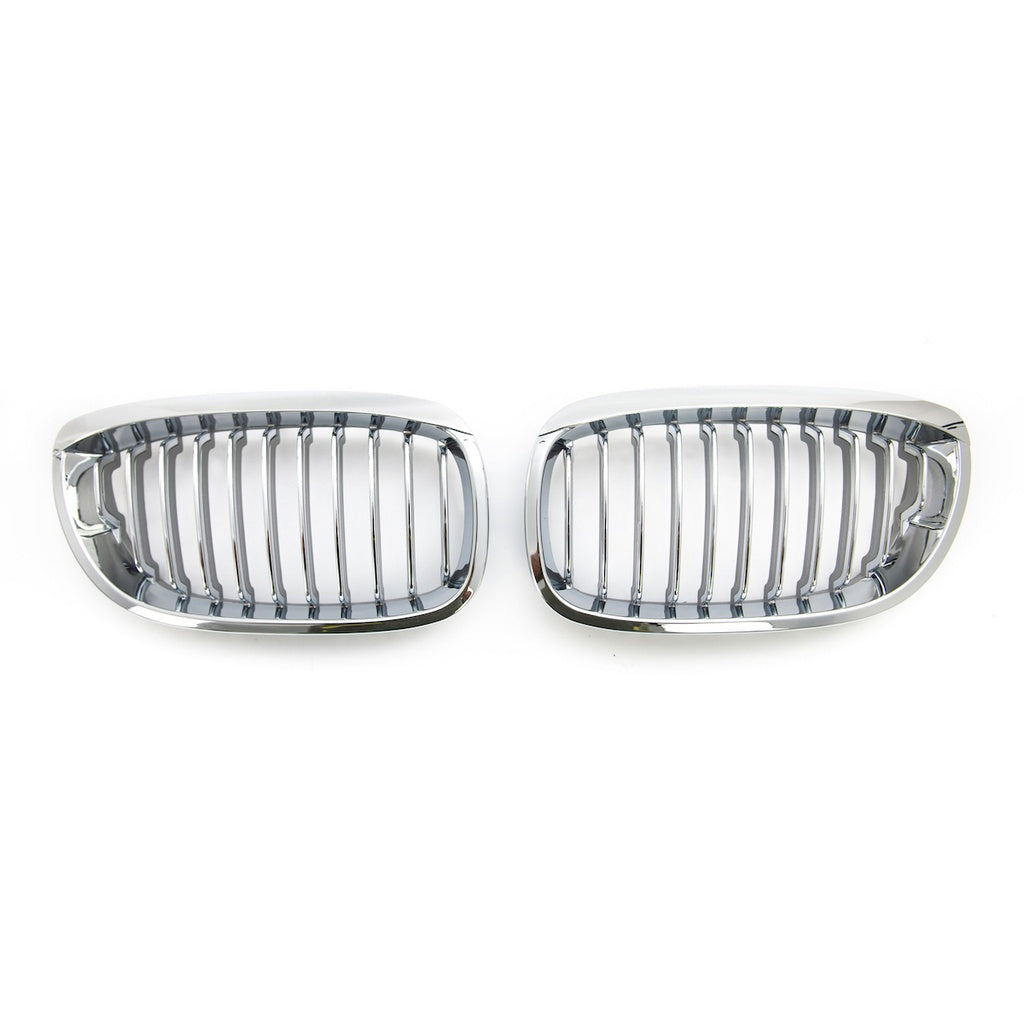 Sport Kühlergrill Single Line Chrome für BMW 3 E46 Coupe Cabrio Facelift 2003-2006