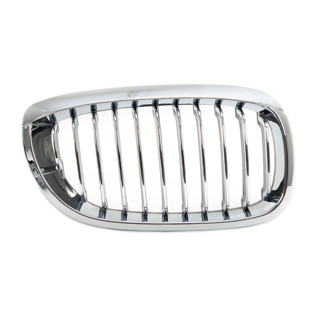 Sport Kühlergrill Single Line Chrome für BMW 3 E46 Coupe Cabrio Facelift 2003-2006
