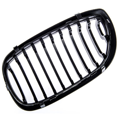 Kühlergrill Hochglanz Schwarz passend für BMW 3er E46 Coupé Cabrio 2003-2007