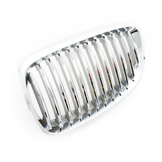 Sport Grill Single Line Vollchrom für BMW 3 Coupe E92 und Cabrio E93 2005-2010