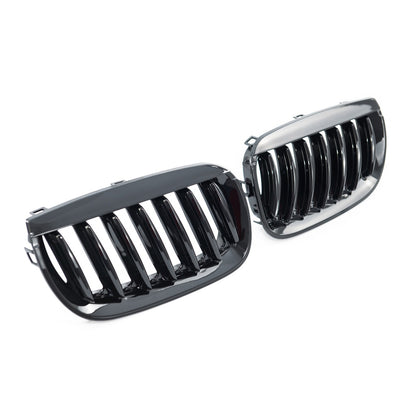 Sport Grill Single Line Gloss Black BMW X3 E83 Pre-Facelift 2003-2006 ABS-Kunststoff