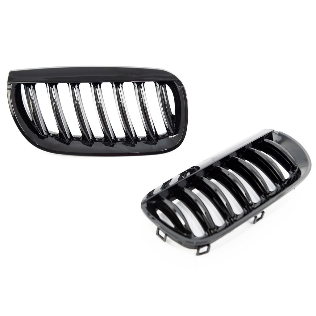 Sport Grill Single Line Gloss Black BMW X3 E83 Pre-Facelift 2003-2006 ABS-Kunststoff