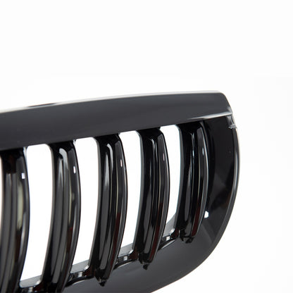 Sport Grill Single Line Gloss Black BMW X3 E83 Pre-Facelift 2003-2006 ABS-Kunststoff
